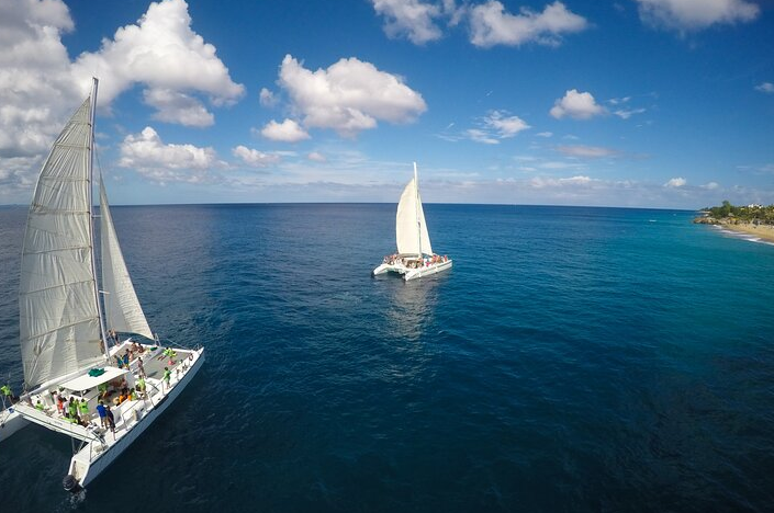 Oceanic Adventures: Thrills Await on a Catamaran Tour of Mauritius